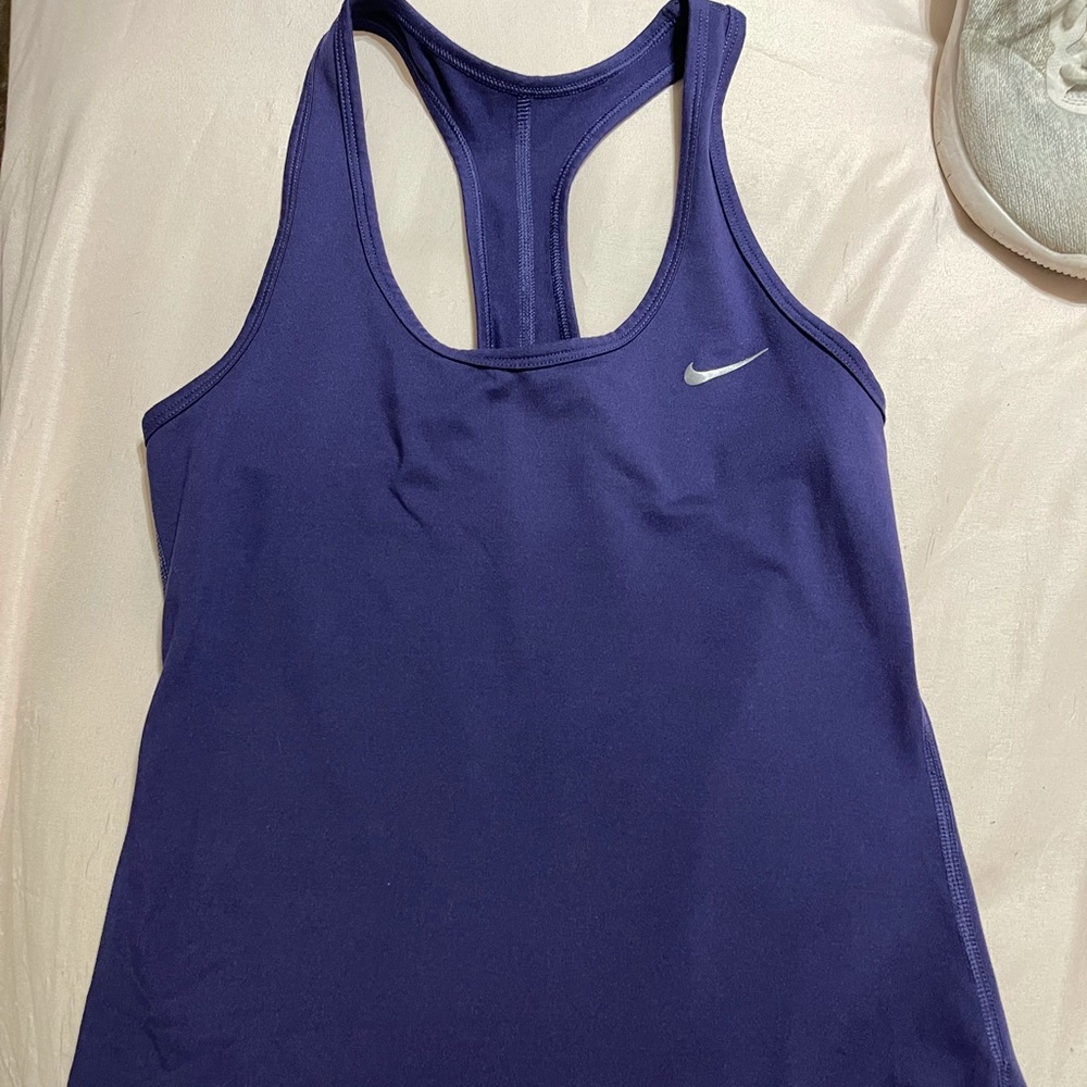 Purple Nike tank top